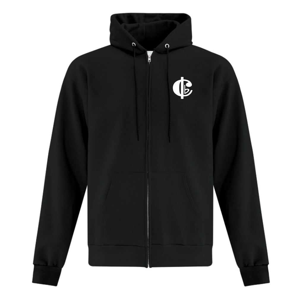 Lambton Concert Band  Adult Fleece Full Zip Hooded Sweatshirt