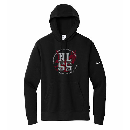 North Lambton Adult Nike Club Fleece Sleeve Swoosh Pullover Hoodie