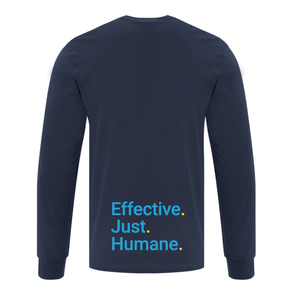 John Howard Society Adult Everyday Cotton Long Sleeve T-Shirt
