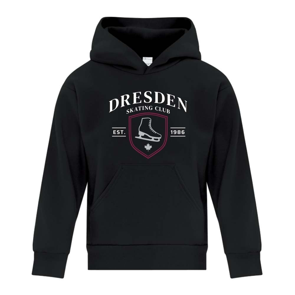 Dresden Skating Club Youth Fleece Hooded Sweatshirt