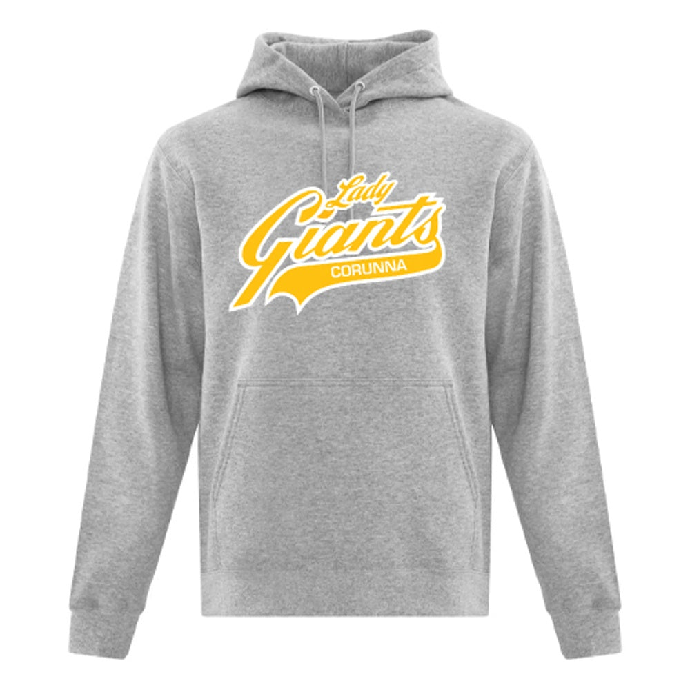 Corunna Lady Giants Adult Everyday Fleece Hooded Sweatshirt