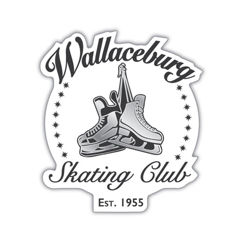 Wallaceburg Skating Club 5" Vinyl Sicker