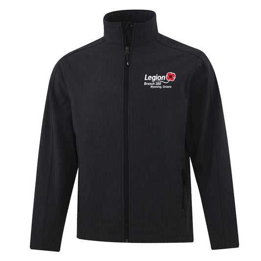 Wyoming Legion Branch 388 Adult Water Repellent Soft Shell Jacket