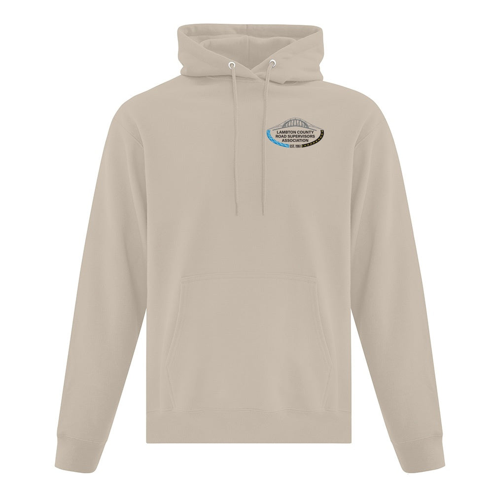 Lambton County Road Supervisors Adult Fleece Hooded Sweatshirt