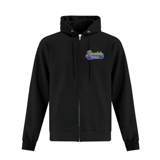 Rosedale Adult Everyday Fleece Full Zip Hooded Sweatshirt