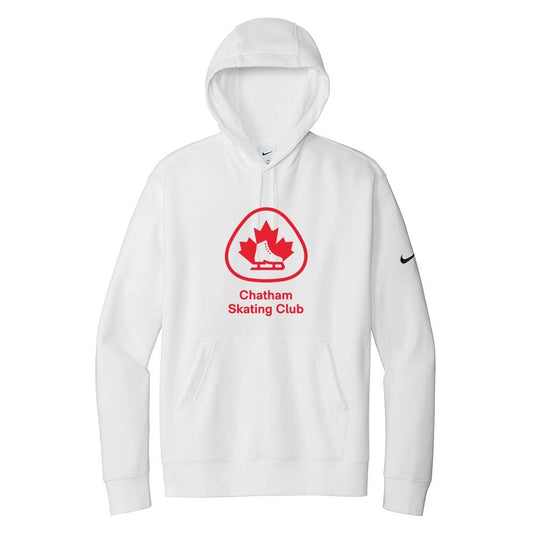 Chatham Skating Club Nike Club Fleece Sleeve Swoosh Pullover Hoodie