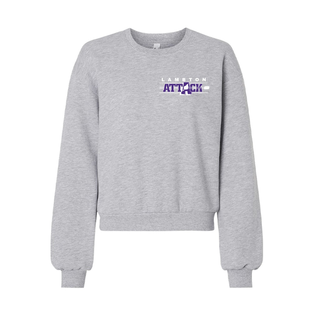 Lambton Attack Ladies' ReFlex Fleece Crewneck Sweatshirt