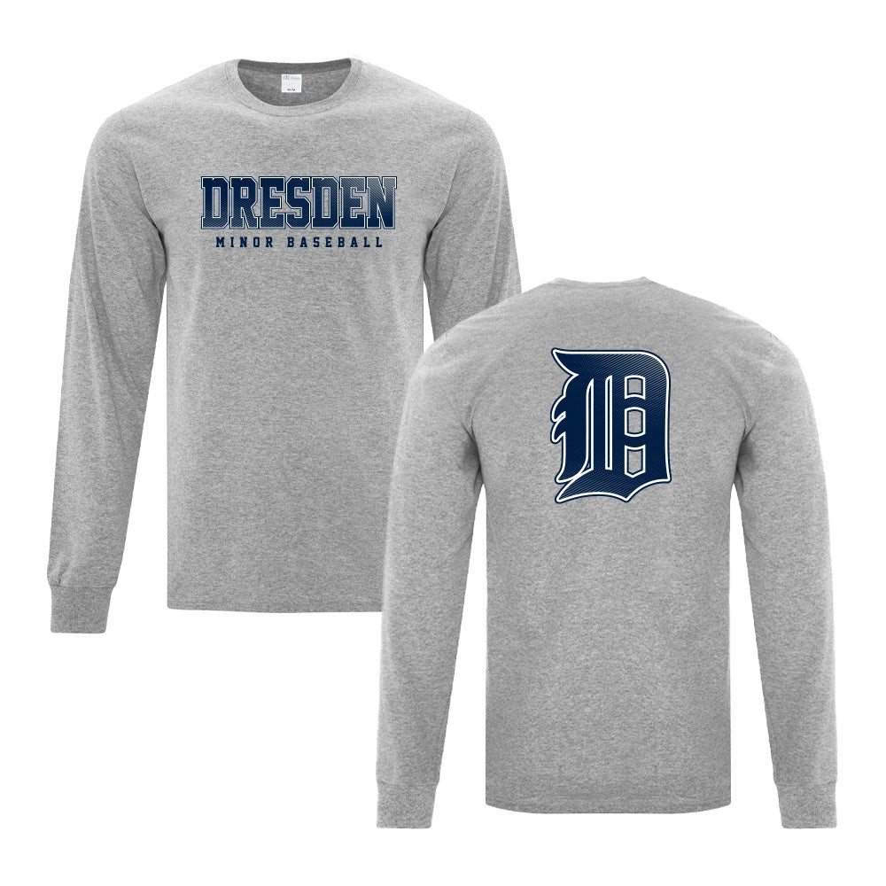 Dresden Minor Baseball Youth Cotton Long Sleeve