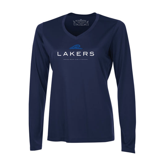 Grand Bend Ladies' Pro Team Long Sleeve V-Neck T-Shirt