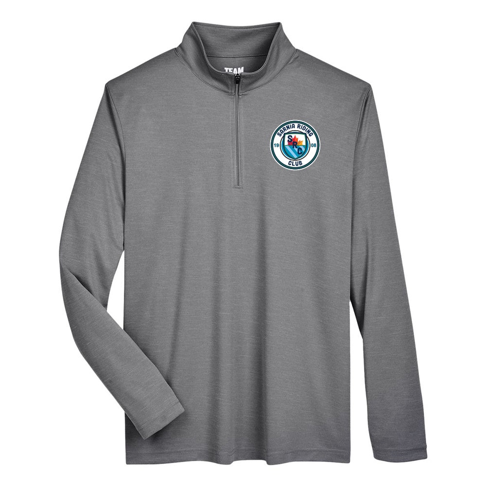 Sarnia Riding Club Adult Zone Sonic Heather Performance Quarter-Zip Pullover