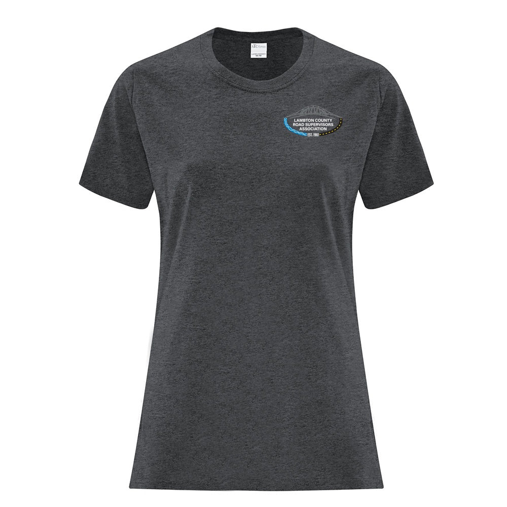 Lambton County Road Supervisors Ladies' Cotton T-Shirt