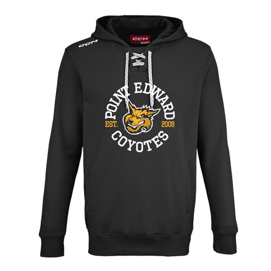 Point Edward Coyotes Adult Team Hooded Sweatshirt