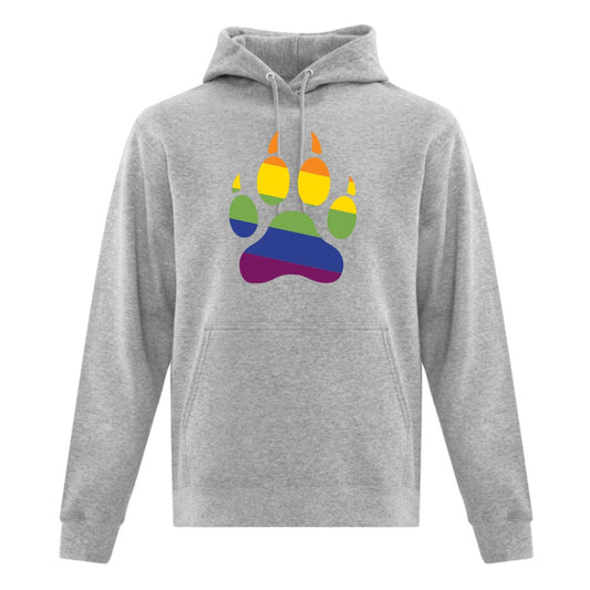 London Road Staff Adult House Colour Everyday Fleece Hooded Sweatshirt