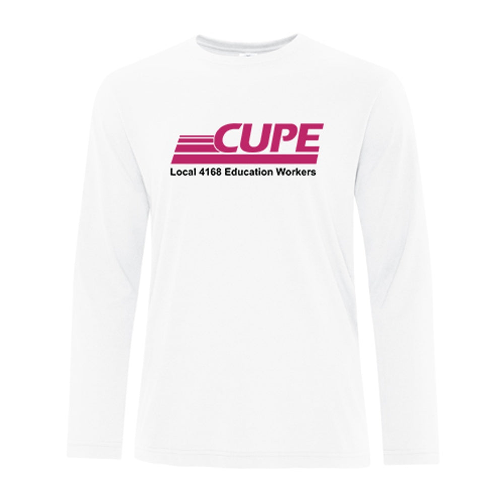 CUPE 4168 Adult Pro Spun Long Sleeve T-Shirt