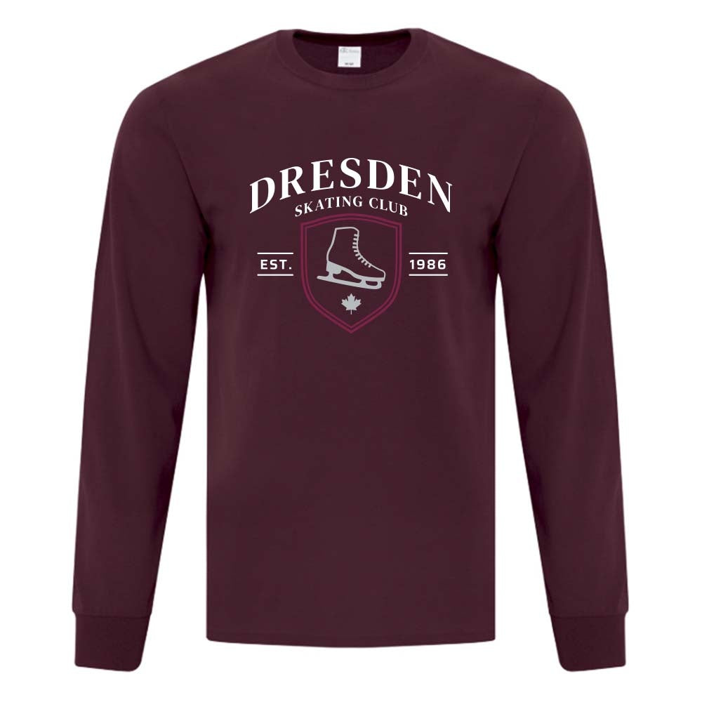 Dresden Skating Club Adult Cotton Long Sleeve