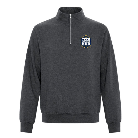 Technological Education Hub Adult Fleece 1/4 Zip Sweatshirt