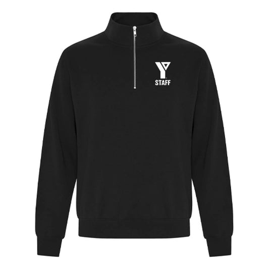 YMCA Staff Adult Everyday Fleece 1/4 Zip Sweatshirt (12 pc)