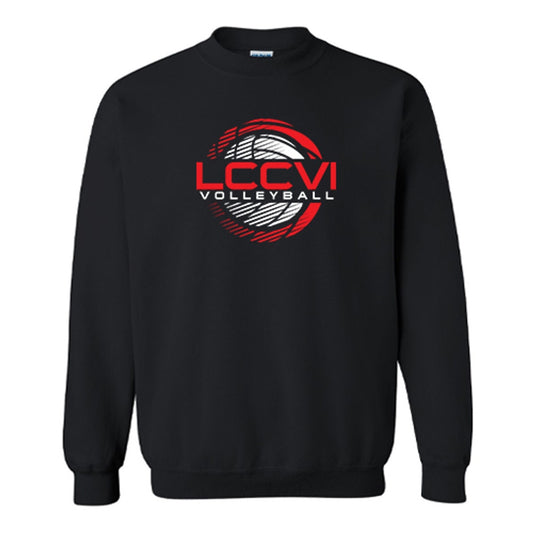 LCCVI Boys Volleyball Adult Crewneck Sweatshirt