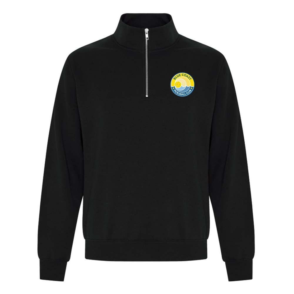 Blue Coast Pickleball Men's Fleece 1/4 Zip Sweatshirt