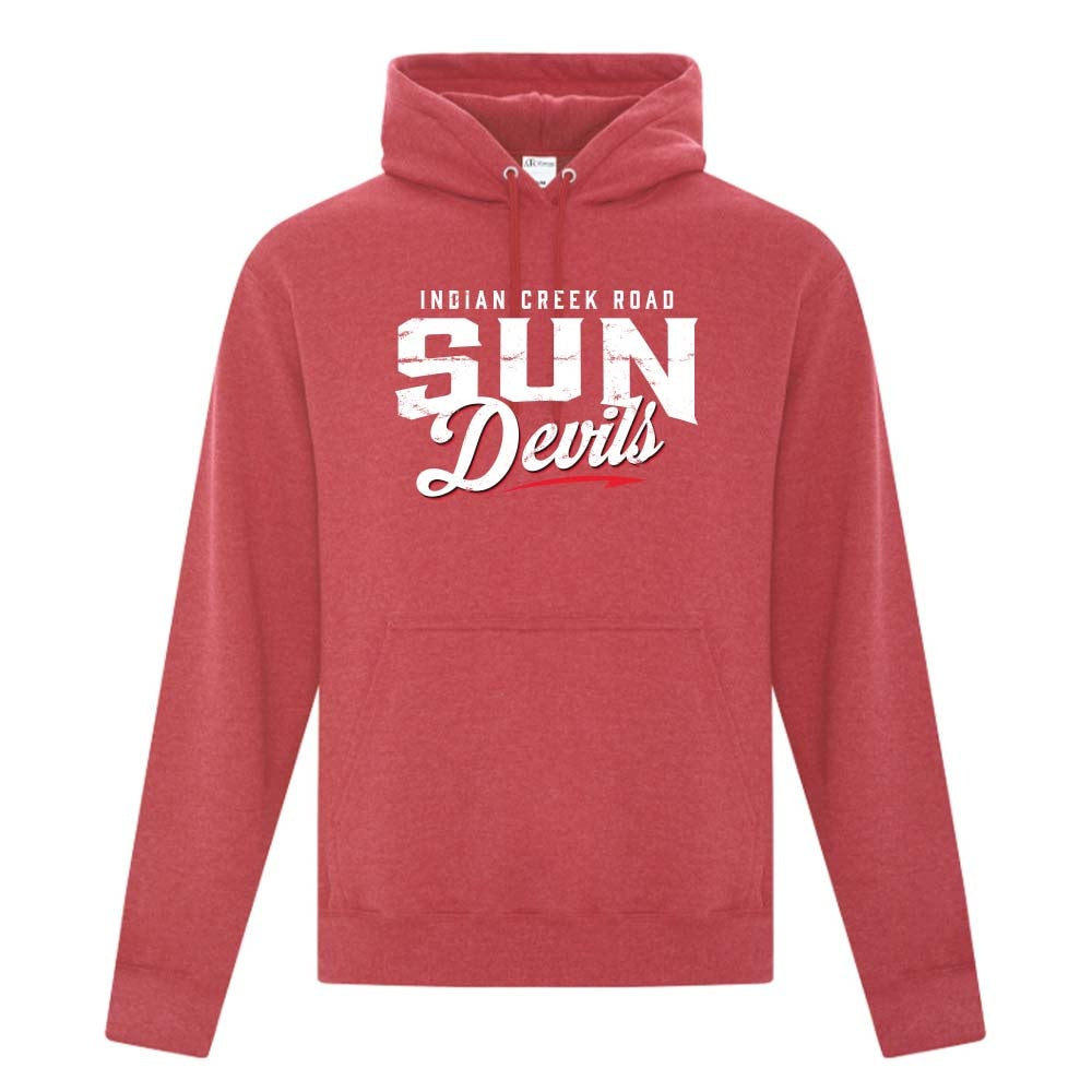 Indian Creek Road Adult Fleece Hooded Sweatshirt