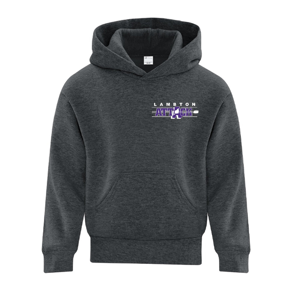 Lambton Attack Youth Fleece Hooded Sweatshirt