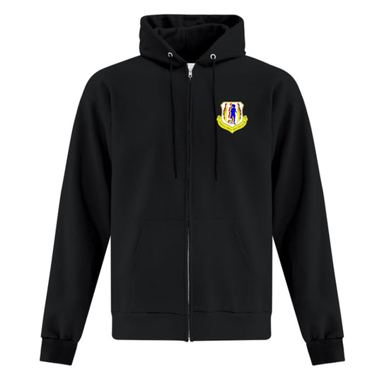 Sarnia Girls Soccer Club Adult Fleece Full Zip Hooded Sweatshirt
