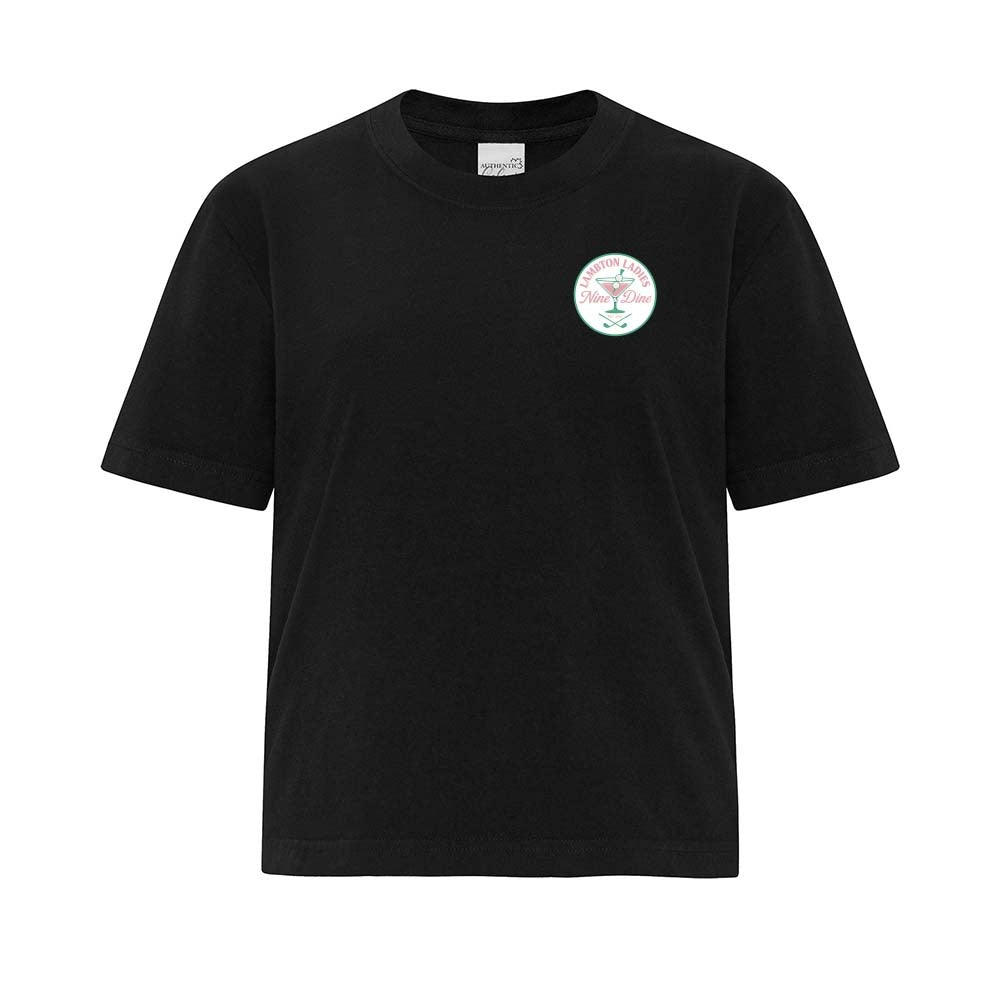 Lambton Ladies 9 & Dine Ladies' Garment-Dyed Heavyweight Boxy T-Shirt