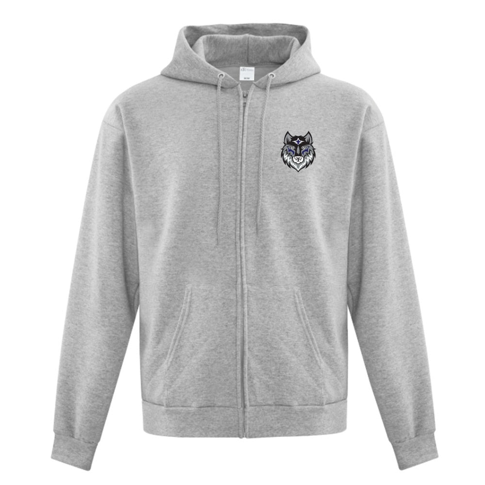 St. Teresa of Calcutta Adult Fleece Full Zip Hooded Sweatshirt