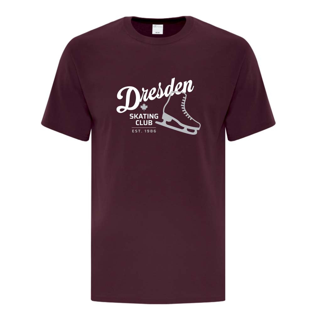 Dresden Skating Club Adult Cotton T-Shirt