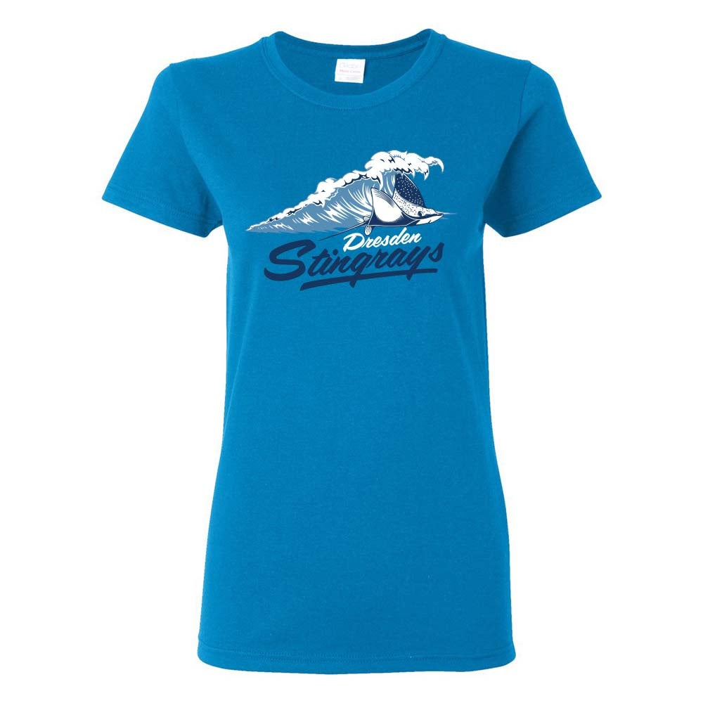 Dresden Stingrays Ladies' Heavy Cotton T-Shirt