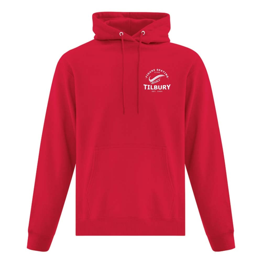 Tilbury Figure Skating Adult Fleece Hooded Sweatshirt (Alt. Logo)