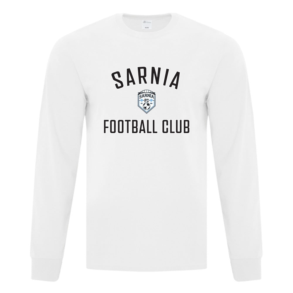 Sarnia FC Adult Cotton Long Sleeve T-Shirt