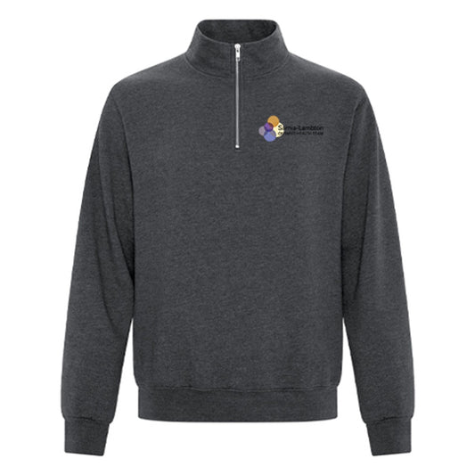 Sarnia-Lambton Ontario Health Team Adult Everyday Fleece 1/4 Zip Sweatshirt