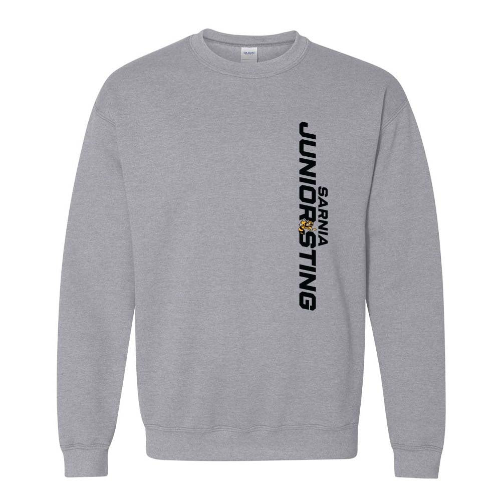 Sarnia Jr Sting Adult Heavy Blend Crewneck Sweatshirt