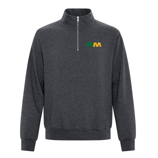 WM Canada Adult Fleece 1/4 Zip Sweatshirt