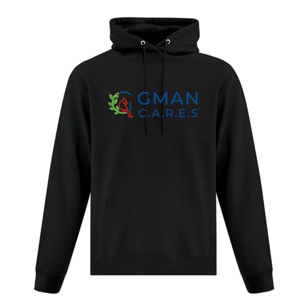 GMAN Cares Foundation Adult Everyday Fleece Hooded Sweatshirt