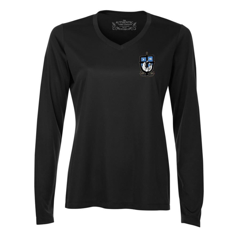 Holy Family Ladies' Pro Team Long Sleeve V-Neck
