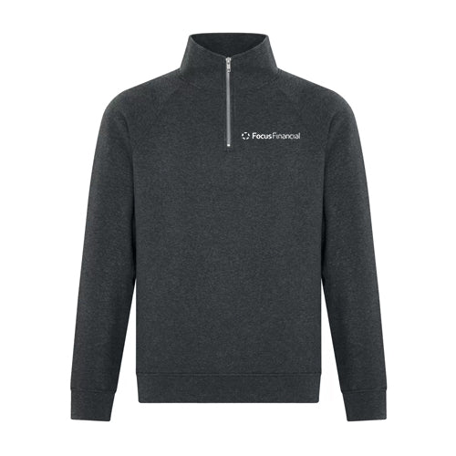 Focus Financial Adult EsActive Vintage 1/4 Zip Sweatshirt