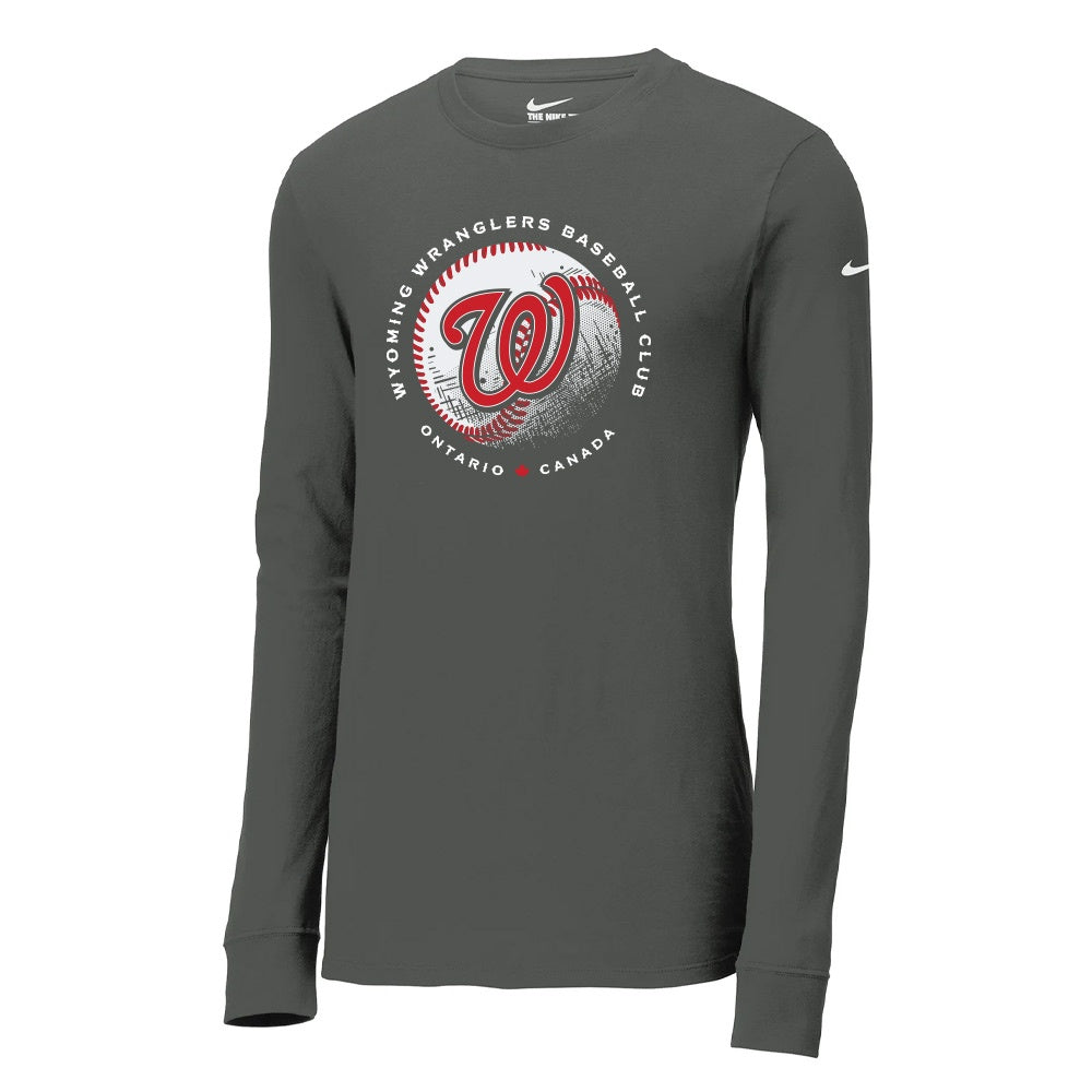 Wyoming Wranglers Adult Nike Long Sleeve
