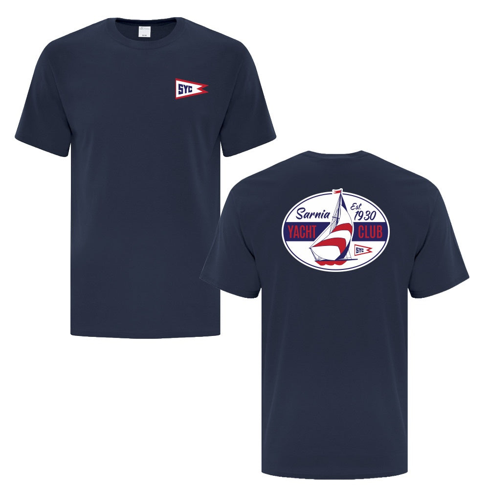 Sarnia Yacht Club Adult Cotton T-Shirt