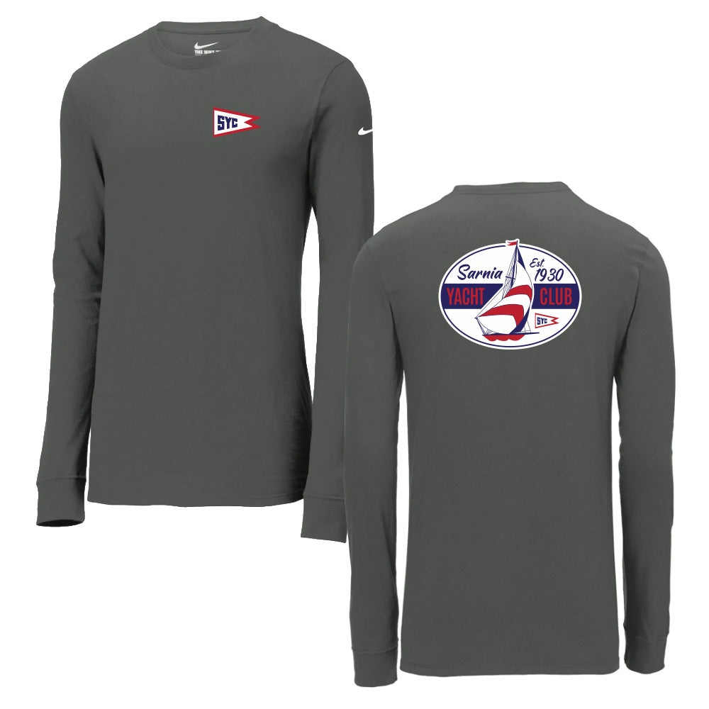 Sarnia Yacht Club Adult Nike Dri-FIT Cotton/Poly Long Sleeve