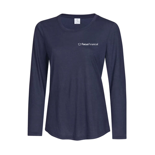 Focus Financial Ladies' Pro Spun Long Sleeve T-Shirt