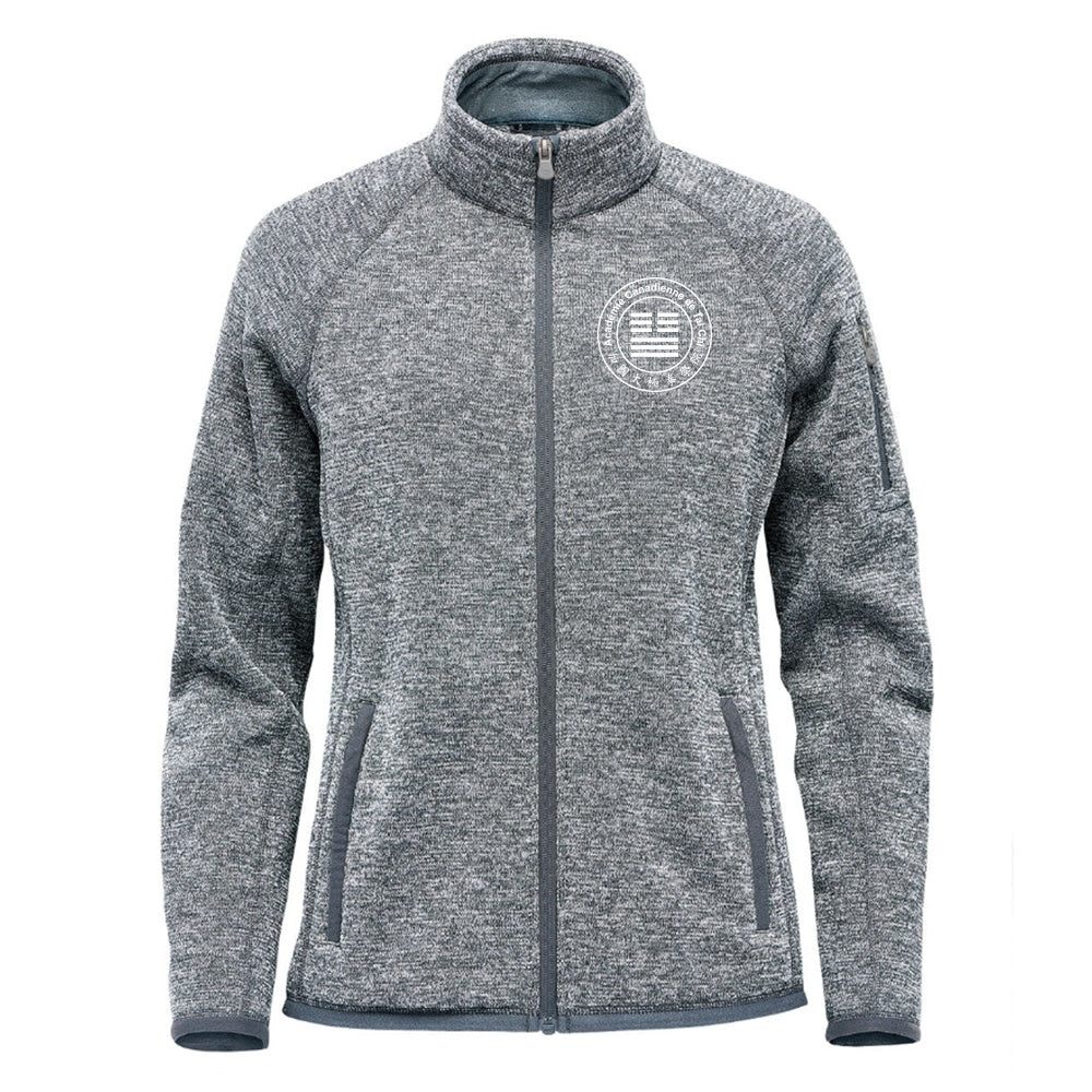 Canadian Tai Chi 20th Anniversary Ladies' Avalante Full Zip Fleece Jacket (French)