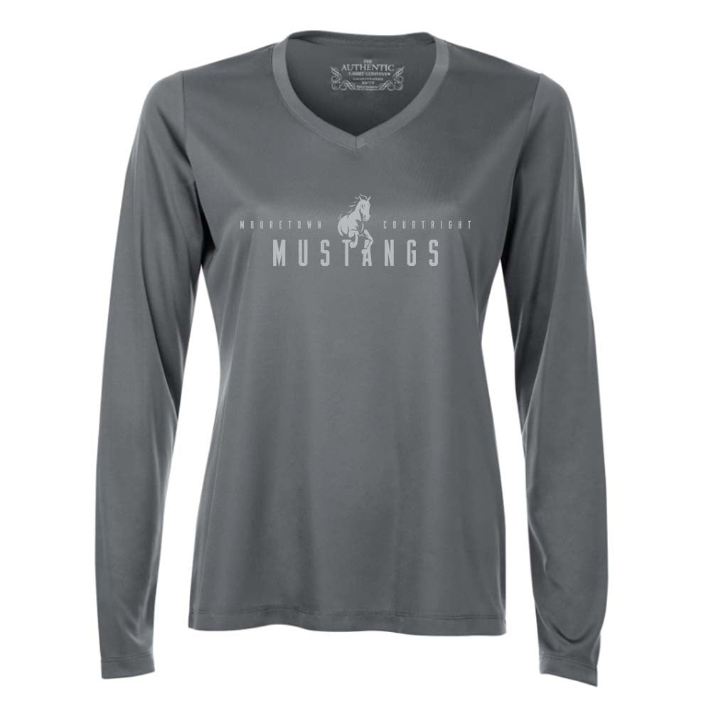 Mooretown-Courtright Ladies' Pro Team Long Sleeve V-Neck