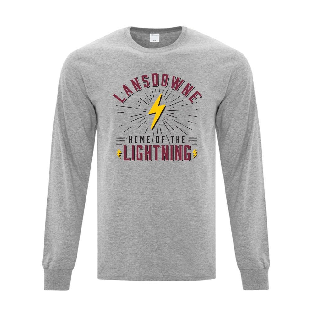 Lansdowne Youth Everyday Cotton Long Sleeve T-Shirt