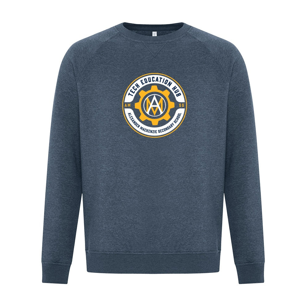 Technological Education Hub Adult ESActive Vintage Crewneck Sweatshirt