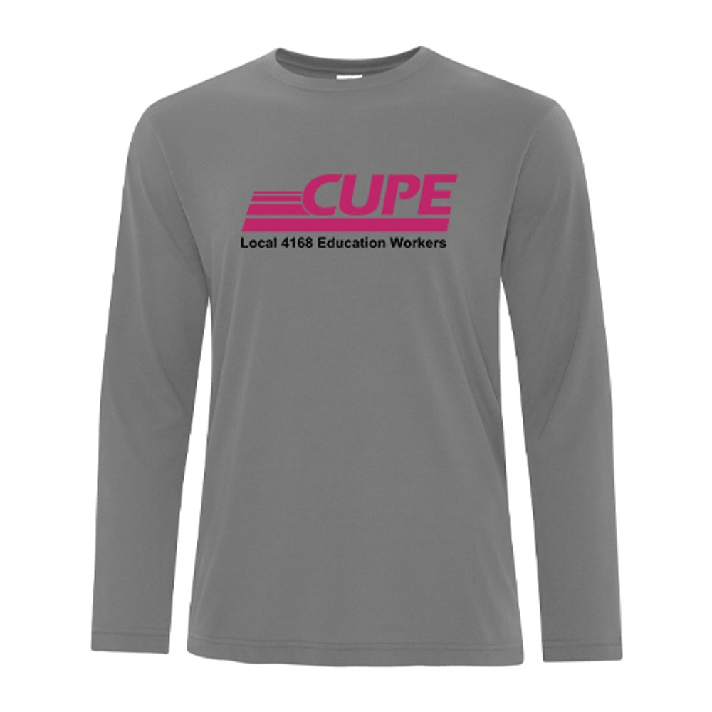 CUPE 4168 Adult Pro Spun Long Sleeve T-Shirt