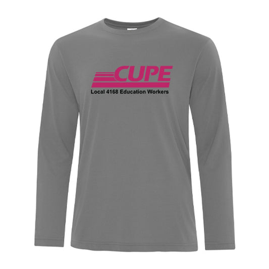 CUPE 4168 Adult Pro Spun Long Sleeve T-Shirt