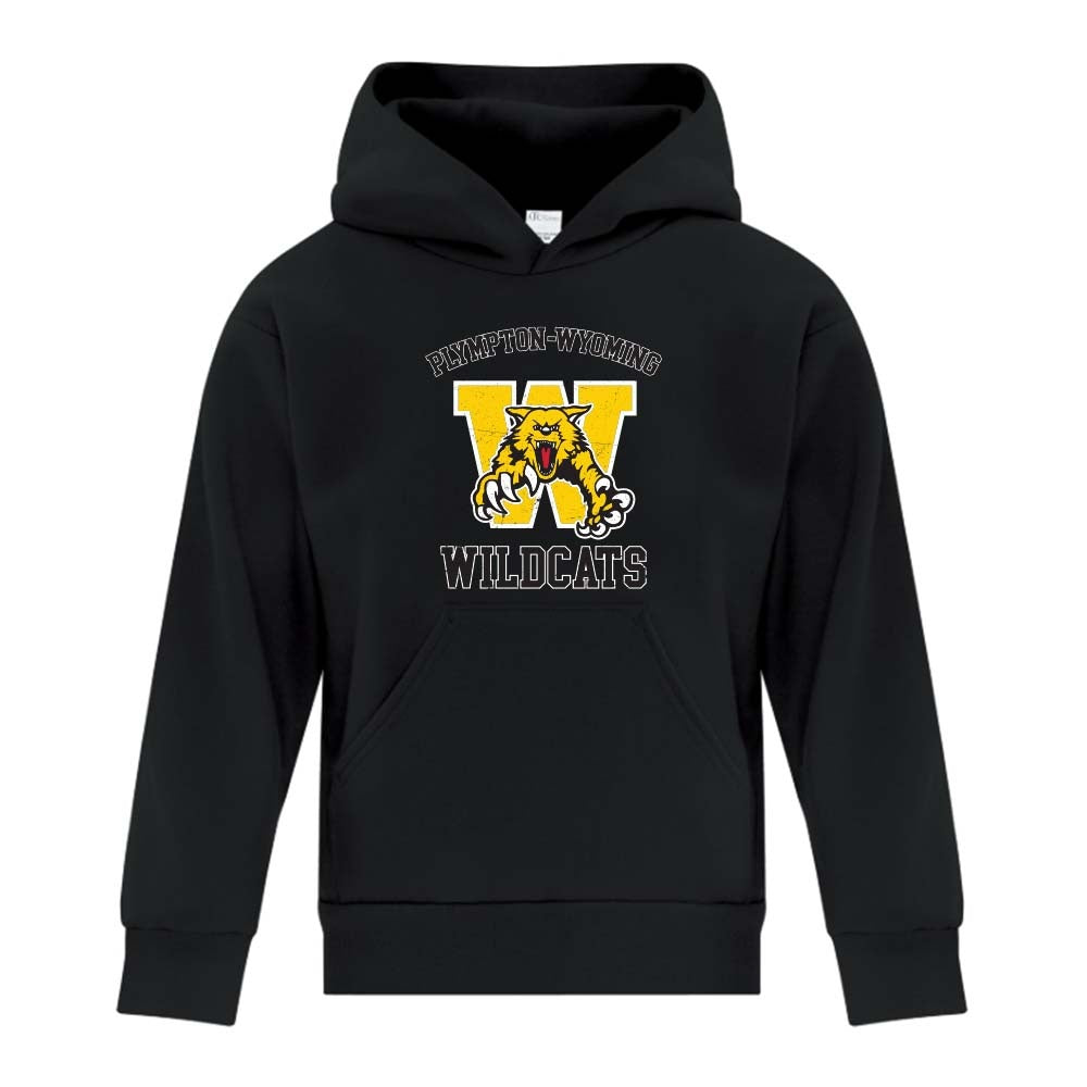 Plympton-Wyoming Youth Fleece Hooded Sweatshirt