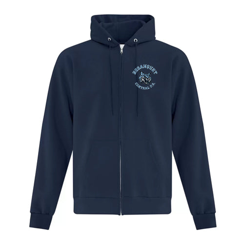 Bosanquet Adult Everyday Fleece Full Zip Hooded Sweatshirt
